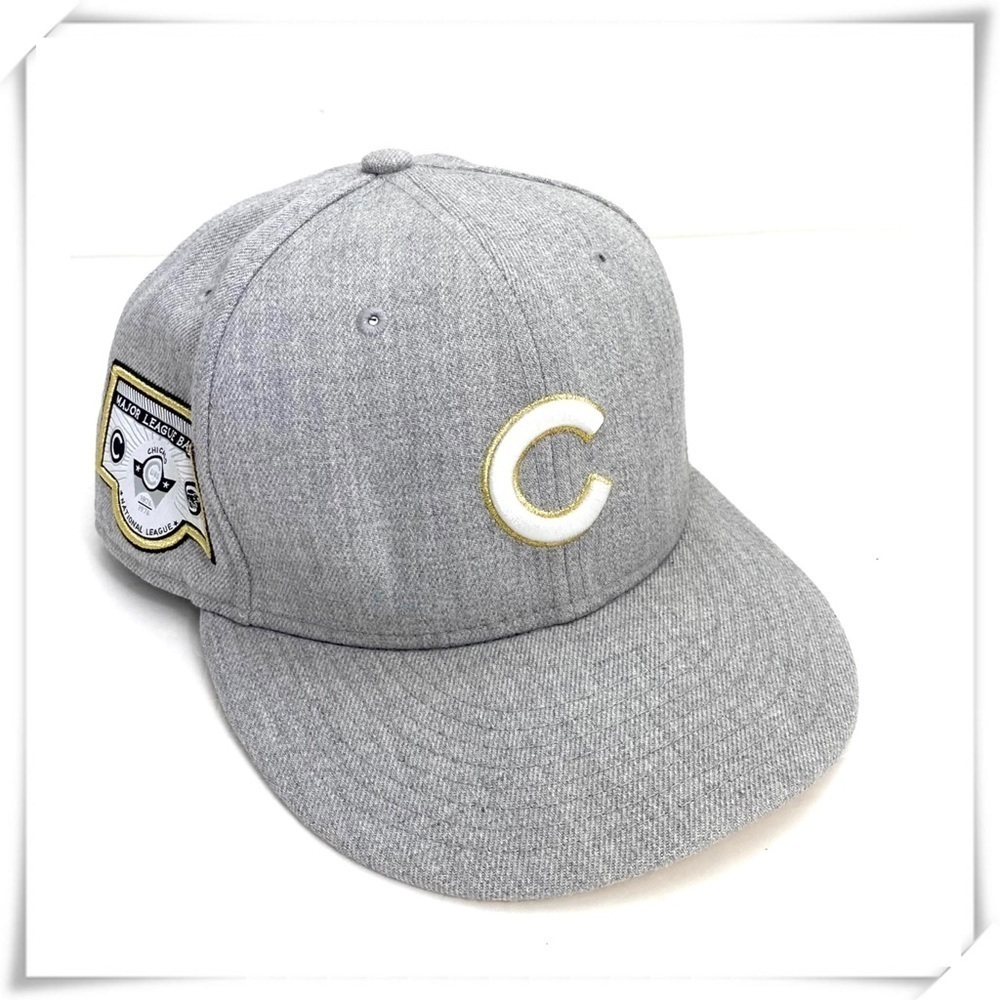CHICAGO Cubs New Era Gray Spring Color Pack 9FIFTY Snapback Baseball Hat